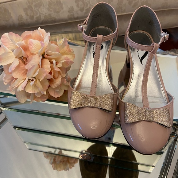 Nina girls 1 inch dress heel for girls - Picture 1 of 5